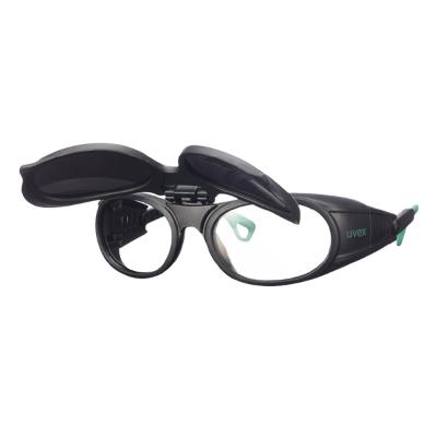 优维斯UVEX 防护眼镜 9104043 1副/件 带有掀片焊接安全眼 侧翼防护和眉骨防护 颜色识别 过滤紫外线和红外线